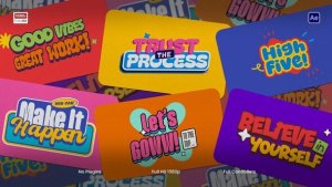 Videohive Cartoon Titles 60293831 Titles template preview