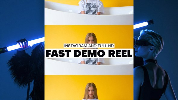 Videohive Fast Demo Reel Openers template preview