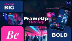 Videohive FrameUp | Startup Edition Openers template preview