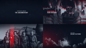 The Documentary - History 4k Video Displays template preview