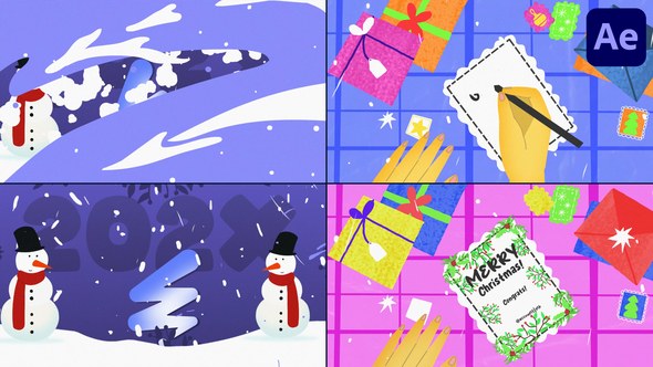 Videohive New Year Greetings for After Effects 55821389 Logo Stings template preview