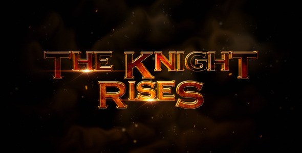 Videohive The Knight Rises - Cinematic Trailer Openers template preview