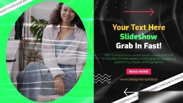 Videohive Plastic Colourful Slideshow Openers template preview
