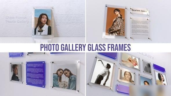 Videohive Photo Gallery | Glass Frames Openers template preview