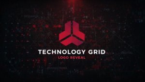 Videohive Technology Grid Logo Logo Stings template preview