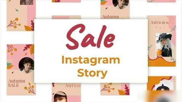 Videohive Autumn Sale Instagram Stories 34257482 Openers template preview