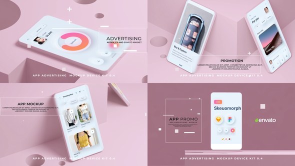 Videohive App Mock-Up Product Promo template preview