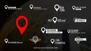 Videohive Location Titles | After Effects 43247060 Titles template preview