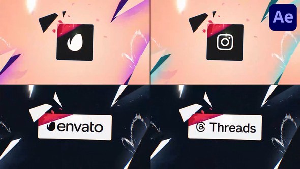 Videohive Katana Cut Logo for After Effects Logo Stings template preview