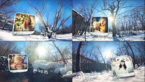 Videohive Winter Slide Openers template preview