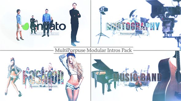 Videohive Multi-purpose Logo Into Pack,Custom Photos, Product / Service Logo Stings template preview