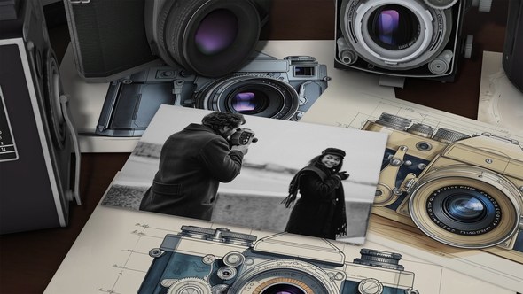 Videohive Photographer Slideshow Video Displays template preview