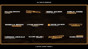 Videohive Glitch Lower Thirds | After Effects 49912473 Titles template preview