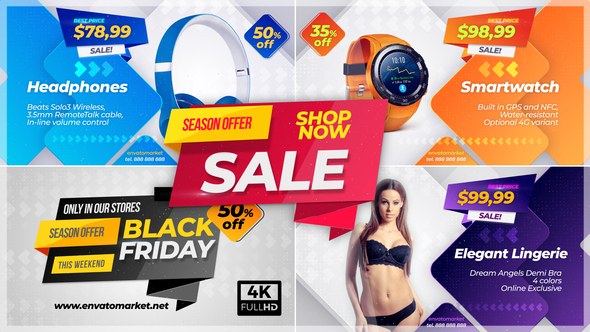 Videohive Sale Promo 23337412 Product Promo template preview