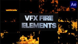 Videohive Fire Frames for After Effects Elements template preview