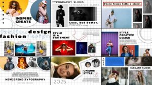 Videohive Typography Slides 1.0 | AE Titles template preview