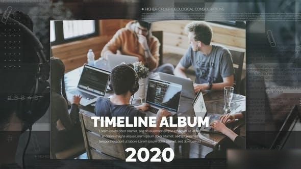 Videohive Timeline Album Openers template preview
