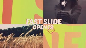 Videohive Fast Slide Opener Openers template preview