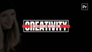 Motion Typography | Premiere Pro Premiere Pro template preview