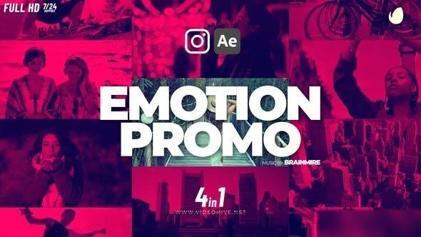 Videohive Emotion Promo Openers template preview