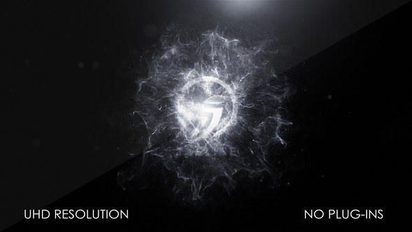 Videohive Particle Explosion Intro Logo Stings template preview