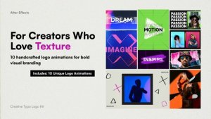 Videohive Creative Typo Logo Kit Openers template preview