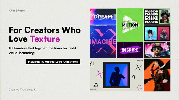 Videohive Creative Typo Logo Kit Openers template preview