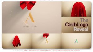 Videohive Cloth Logo Logo Stings template preview