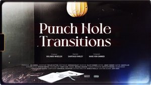 Videohive Punch Hole Transitions 60963311 Elements template preview