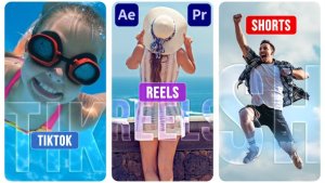 Videohive Fast Elastic Slides - Instagram Reels, TikTok, Shorts Openers template preview