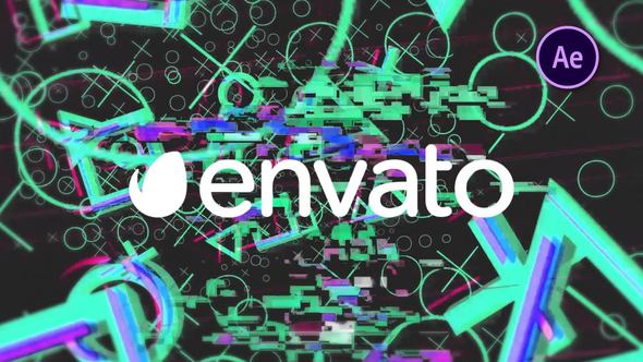 Videohive Gamer Glitch Logo Reveal 47538454 Logo Stings template preview