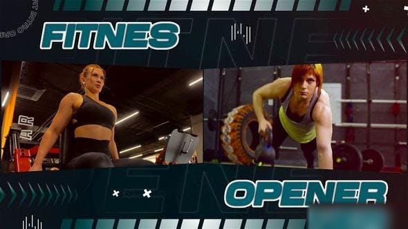 Videohive Fitness Opener 45982122 Openers template preview