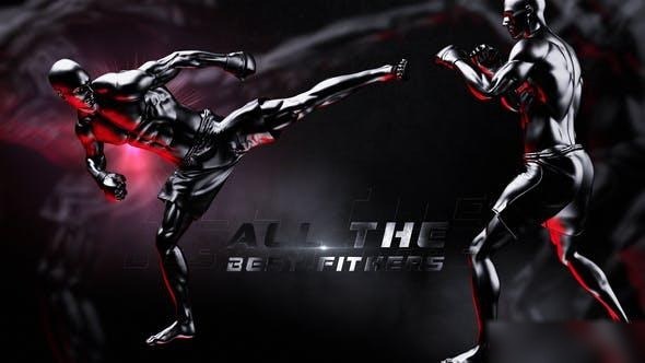 Videohive MMA Fighting Intro Openers template preview