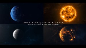 Videohive Planet Pack Elements template preview