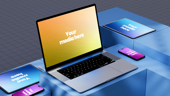 Videohive Multi Device Mockup 58758824 Product Promo template preview