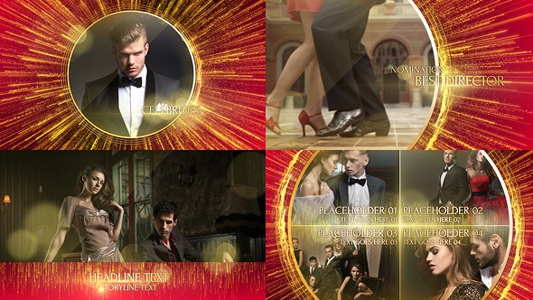 Grand Awards Video Displays template preview