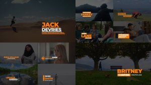 Videohive Lower Thirds | After Effects 43753952 Elements template preview