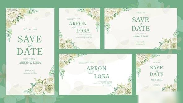 Videohive Rubi Wedding Invitation Openers template preview