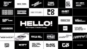 Videohive Big Titles | After Effects Titles template preview