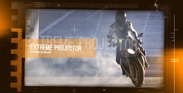 Extreme Projector - Videohive Video Displays template preview