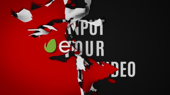 Videohive Tear Logo Reveal II Logo Stings template preview