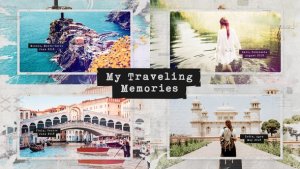 Videohive Traveling Memories / Journey Photo Album / Family and Friends / Adventure Slideshow Openers template preview