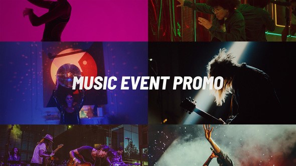 Videohive Music Event Promo 55816226 Openers template preview