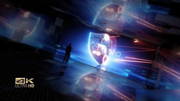 Videohive Minimal Hi-Tech Openers template preview