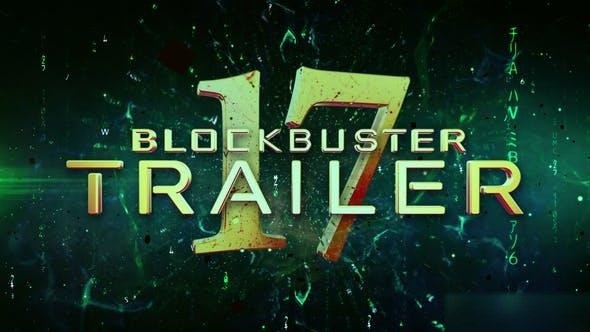 Videohive Blockbuster Trailer 17 Back to the Matrix Openers template preview