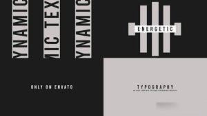 Videohive Typography Stomp 51557835 Openers template preview