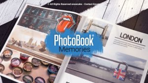 Videohive PhotoBook Memories Product Promo template preview