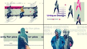 Videohive Urban Typography Opener Openers template preview