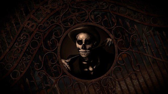 Videohive Halloween Slideshow in an Old Abandoned Mansion Video Displays template preview