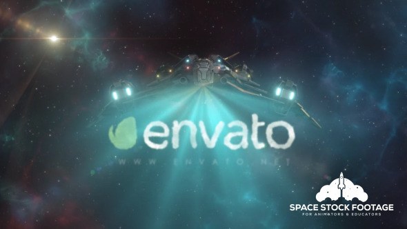 Videohive Spaceship Logo Reveal 2 Logo Stings template preview